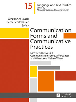 cover image of Communication Forms and Communicative Practices